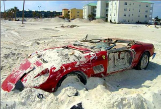 Illustration for article titled welp. ferrari is tanking. (pics of rekt fezzas after the jump.)